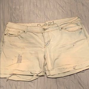 Light wash denim short from Rue21
